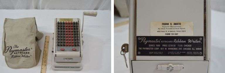 PAYMASTER KEYBOARD RIBBON WRITER