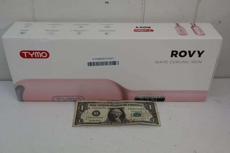 NEW Tymo Rovy Wave Curling Iron! (1B)