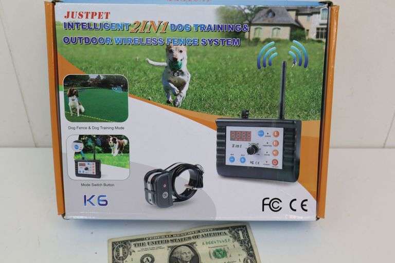 NEW Intelligent 2-in-1 Wireless Dog Fence System! (2B)