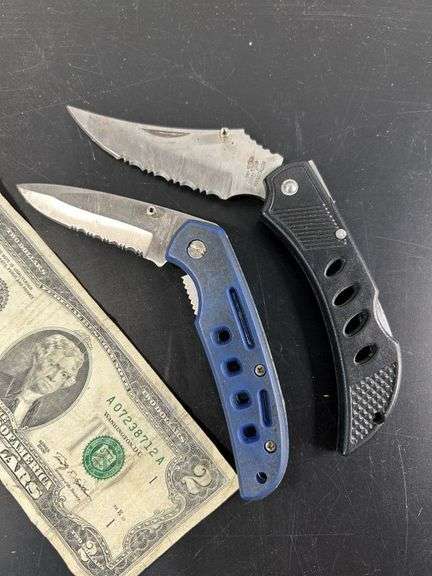 Frost Cutlery-Flying Falcon(black) & Blue just stamped Frost Cultery