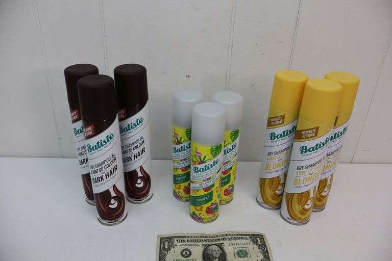 NEW Lot of Assorted Batiste Dry Shampoo! (5C)