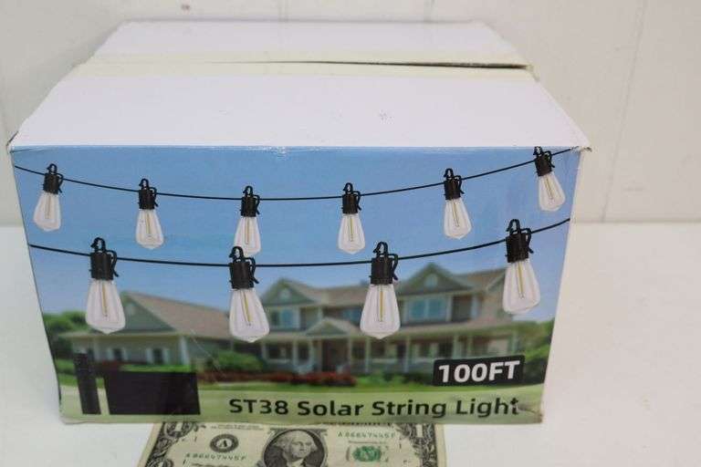 NEW 100FT Solar String Light Set! (11C)