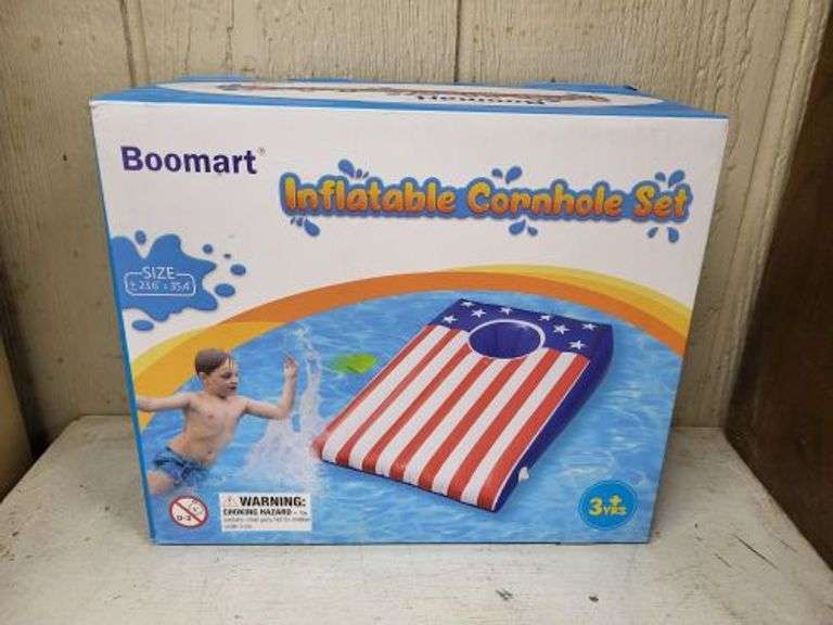 Inflatable Cornhole Set. ~ cash only ~ . (5D)