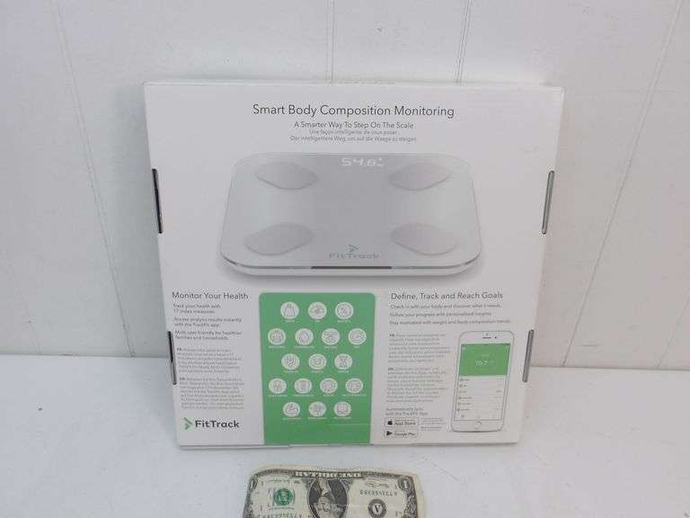 NEW FitTrack Complete Body Analysis Bluetooth Scale! (9B)