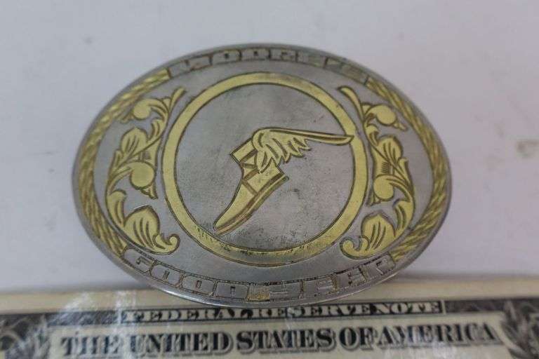 Vintage Good Year Belt Buckle! (DC)