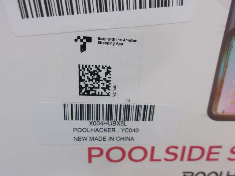 NEW PoolHacker Poolside Solar Light for Above Ground Pools! Nice! (1C)