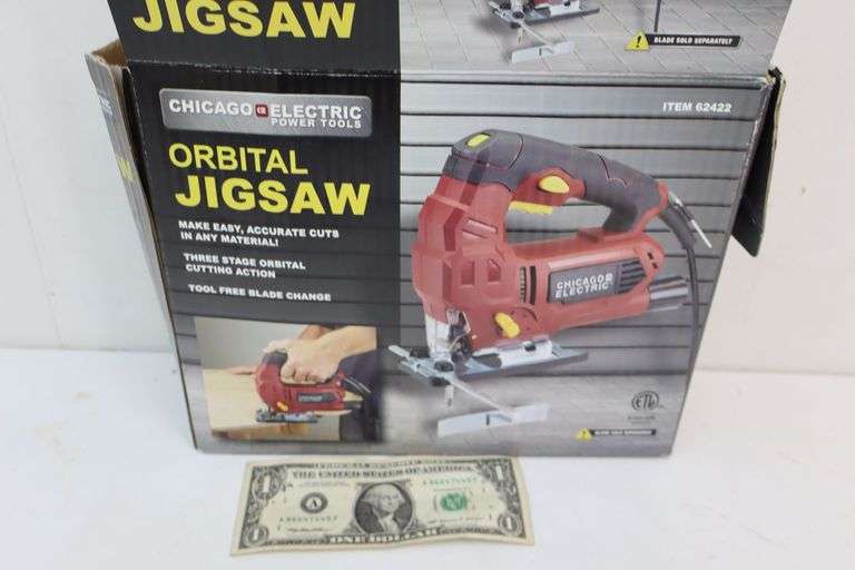 Chicago Electric Orbital Jigsaw! (9D)