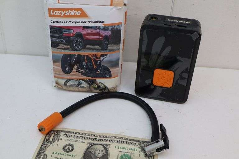 NEW Compact Cordless Air Compressor/Tire Inflator! (12C)