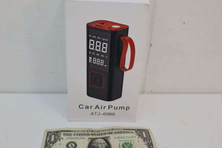 NEW Digital Compact Rechargeable Air Compressor/Tire Inflator! (12B)