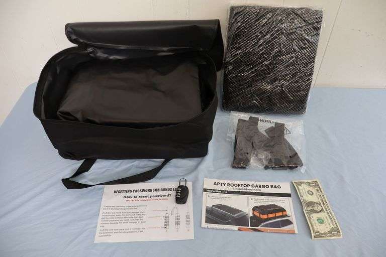 NEW Apty Large Rooftop Cargo Bag Set! Nice! (4B)