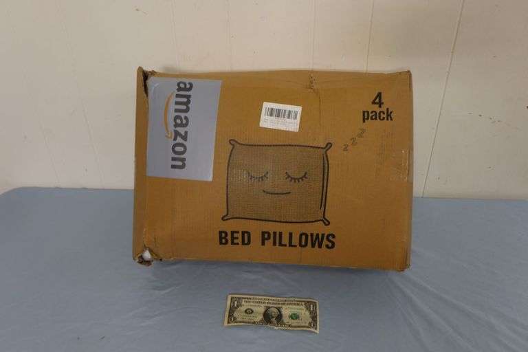 NEW Hotel Collection King Size Pillows 4-PACK! (2A)