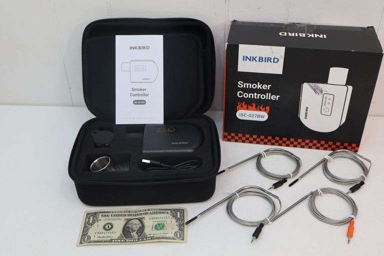 $ NEW Ink Bird WiFi Smoke Controller Kit! (1A)
