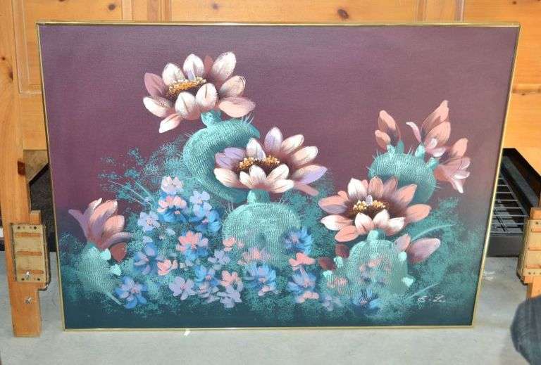 NICE, LARGE WALL PAINTING - 3' x 4'