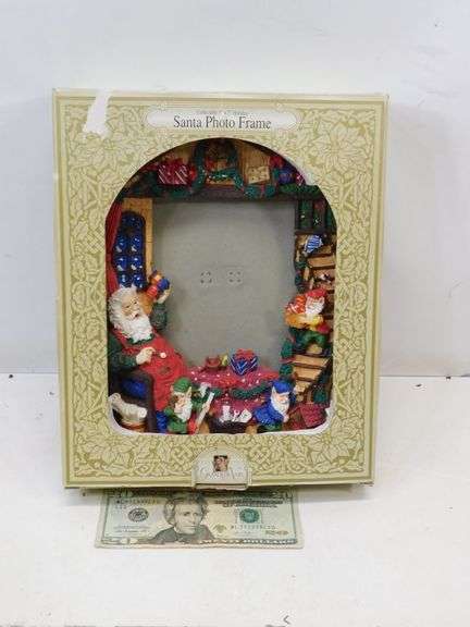 Santa Photo Frame - Great Condition-