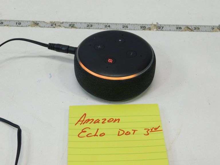 Amazon Echo Dot- 3rd Gen--- Works