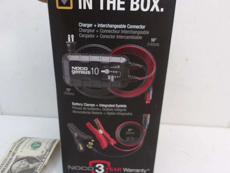 NEW Noco Genius 10 Battery Charger & Maintainer! (9B)