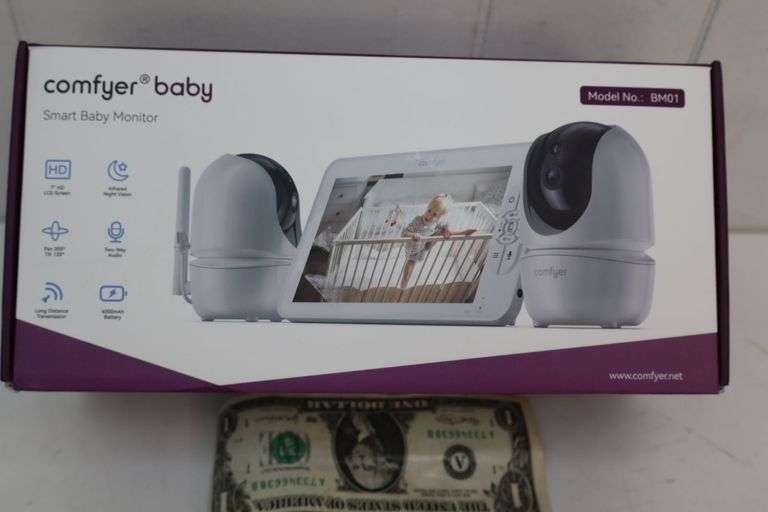 $ NEW Comfyer Baby Smart Baby Monitor Set! $ Nice! (1B)