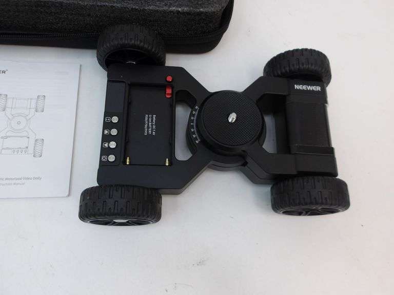 $$ NEW Neewer Electric Motorized Video Dolly w/Case! (12C)
