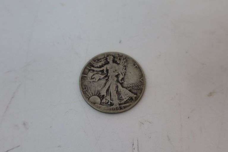 1944 Walking Liberty Half-Dollar! 90% Silver! (DC)