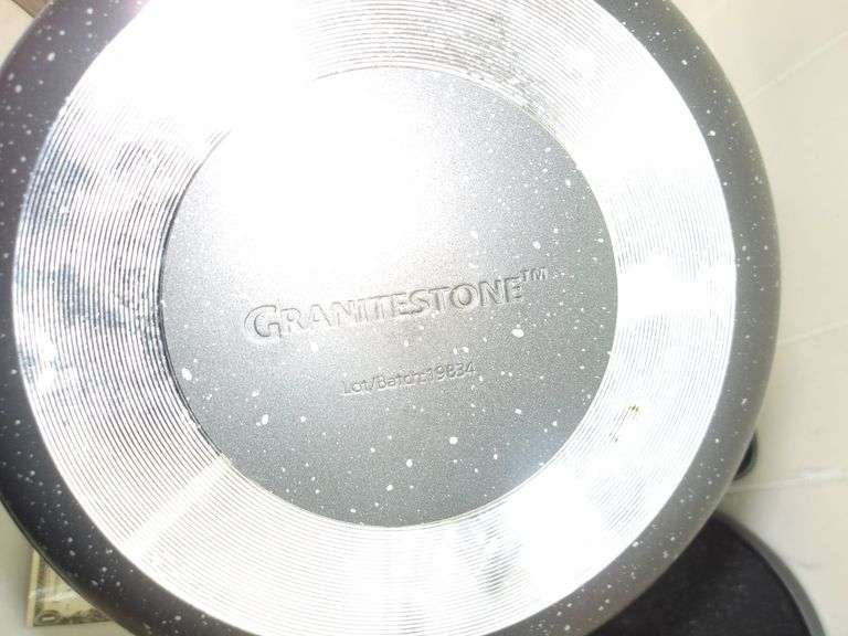 $ NICE Set of GraniteStone Pots & Pans! Excellent condition! (8C)