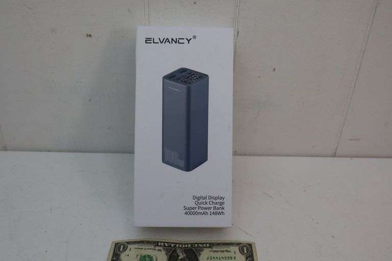 NEW Elvancy Super Power Bank w/Digital Display! Nice! (2B)