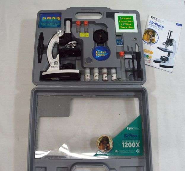 CHILD'S MICROSCOPE SET - A FEW PIECES ARE MISSING
