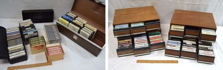 VERY LARGE COLLECTION OF CASSETTES AND SOME 8-TRACKS