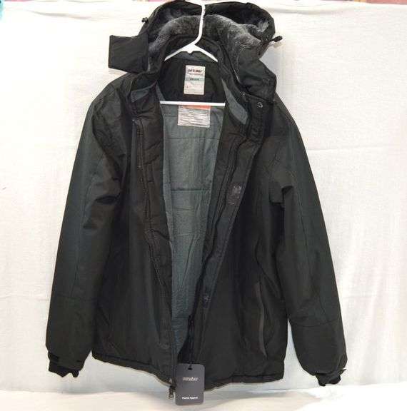 DEWBU HEATED JACKET - NEW WITH TAGS, SIZE LARGE