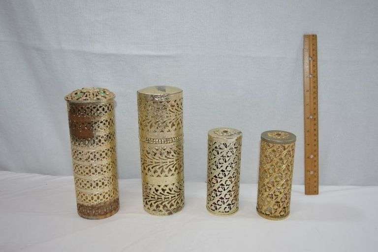 VINTAGE MCM HAIRSPRAY & PERFUME HOLDERS