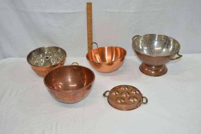 COPPER BOWLS & COOKWARE