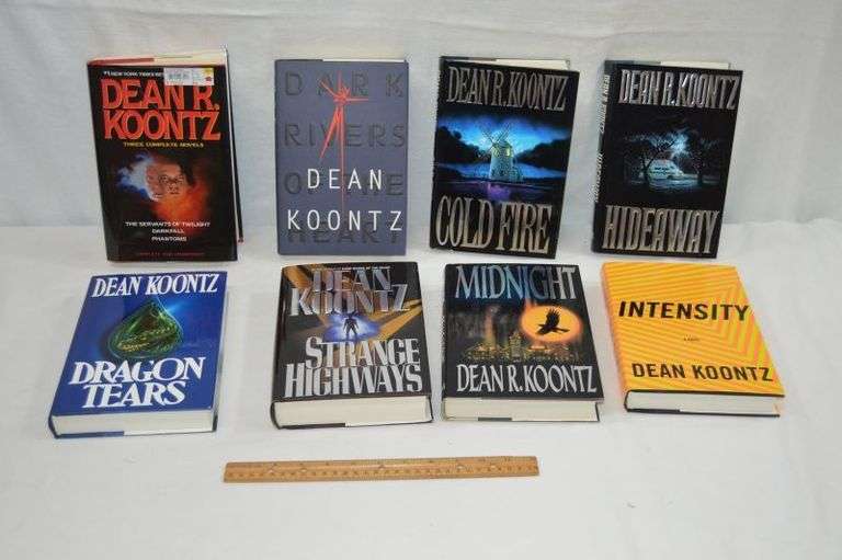 HARDBACK DEAN KOONTZ BOOKS - GREAT SHAPE