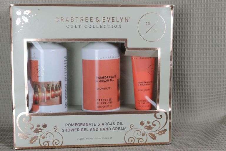 CASH ONLY New Pomegrante & Argan Oil Shower Gel and Hand Cream  (B1-1)