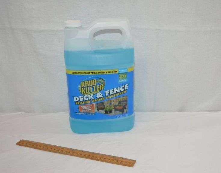 KRUD KUTTER DECK & FENCE PRESSURE WASHER CONCENTRATE