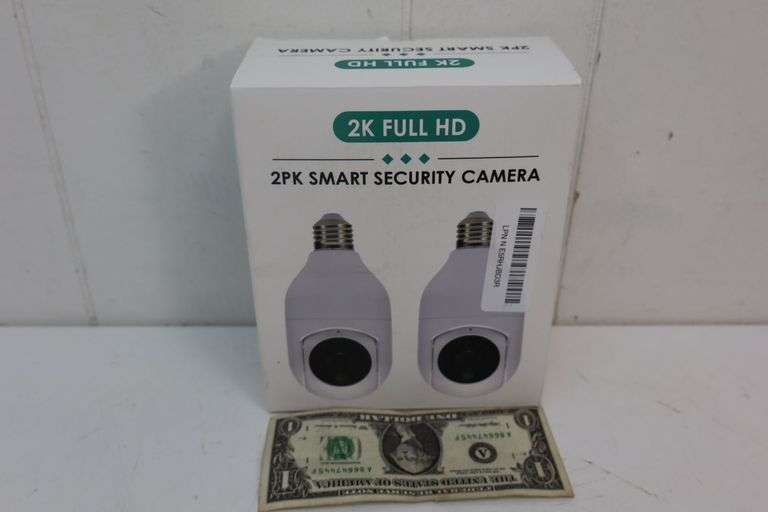 NEW Full HD Smart Security Camera 2-PACK! (2B)