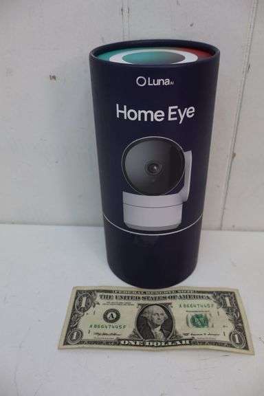 NEW Luna Home Eye Indoor Pan/Tilt Security Camera w/AI! (2B)
