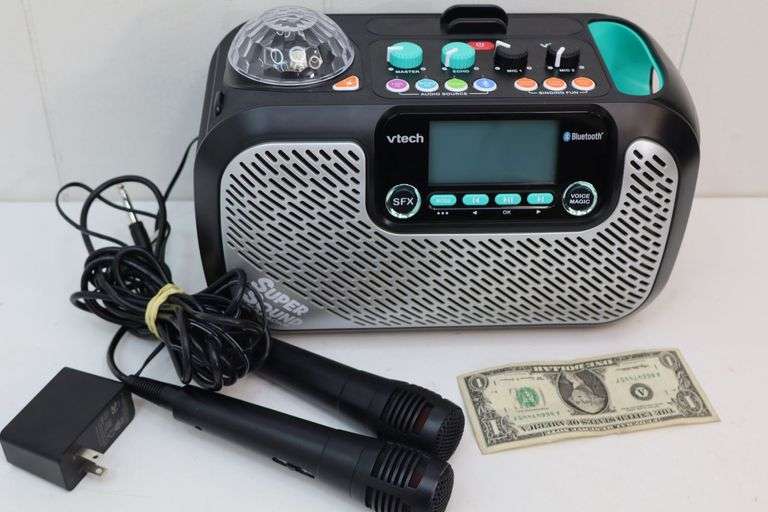 vTech SuperSound Karaoke Machine! NEW, no box. (12D)