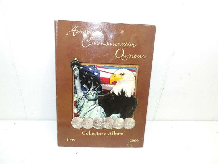 America's Commemorative Quarter Collector's Album! 1999-2009 FULL! (DC)