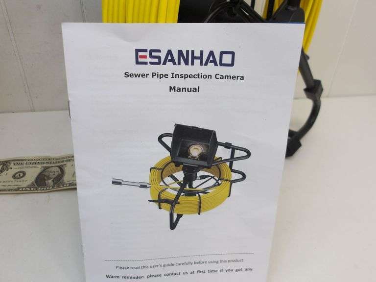 $ NEW Sewer Pipe Inspection Camera Set! Nice! Works great! (11D)