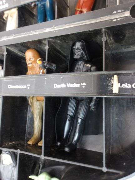 $$$ Vintage 1977 Kenner Star Wars Darth Vader Action Figure Collector's Case FULL of Vintage 1970's-80's Figures!! *LOOK THIS UP* The case has it's OWN value, as well as EACH figure/accessory!! $$$ GREAT LOT!! (OS)