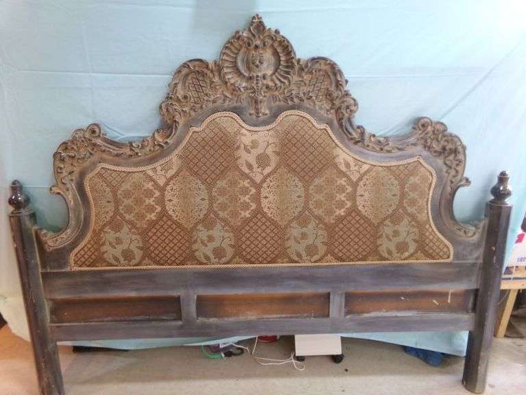 Custom restored King size head board - gorgeous piece!!!!