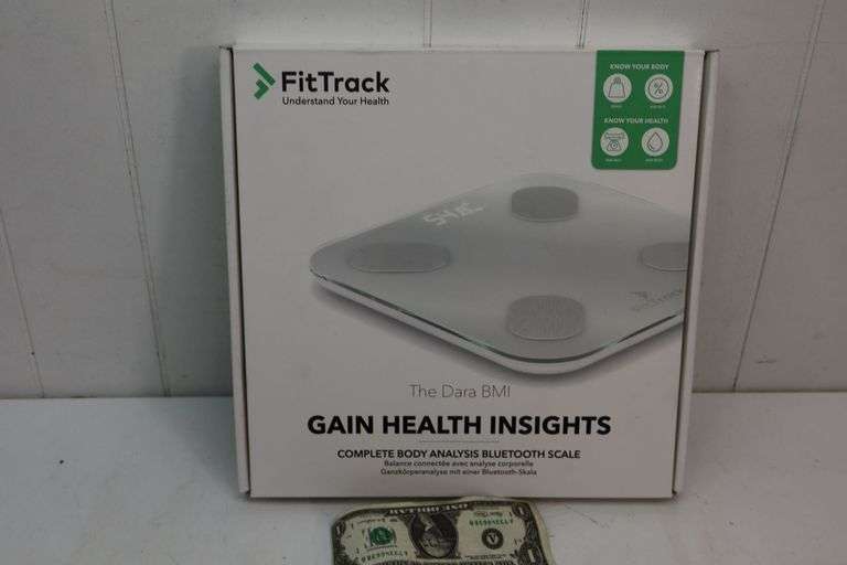 NEW FitTrack Complete Body Analysis Bluetooth Scale! (9B)