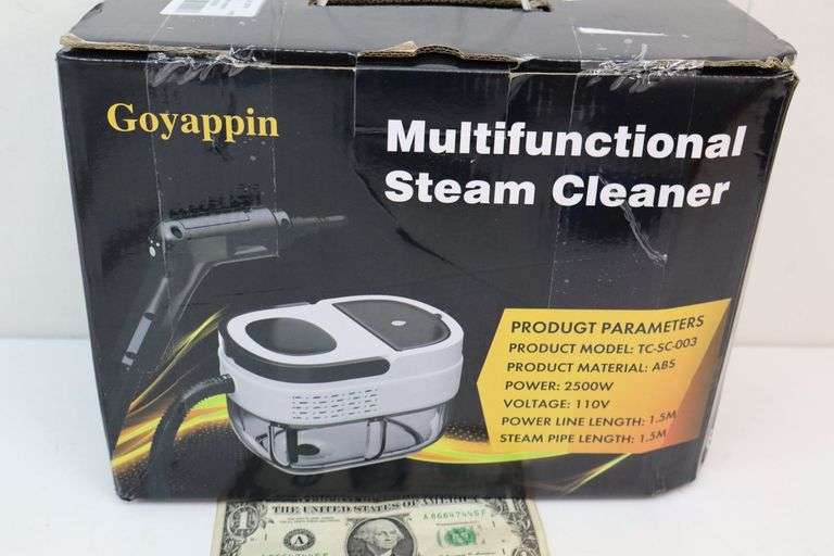 NEW Multifunctional Steam Cleaner Set! (12B)