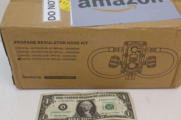 NEW SkyFlame 2-Stage Propane Regulator Hose Kit! (11C)