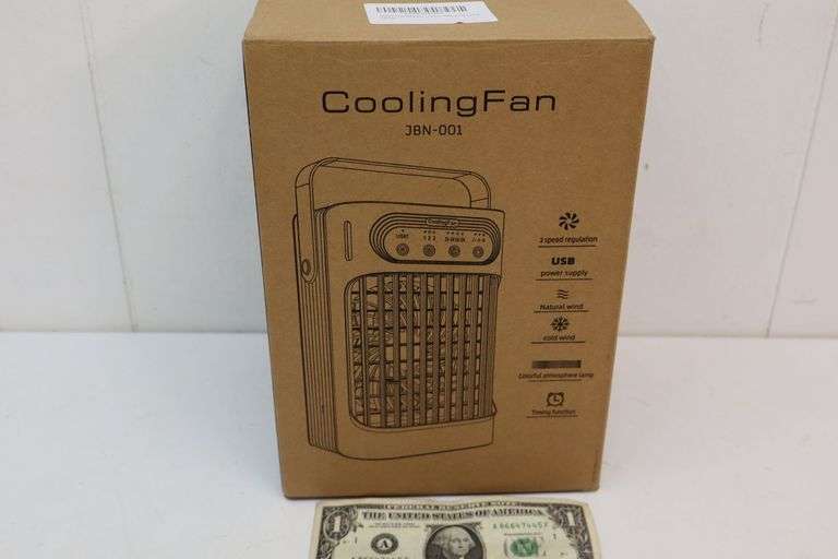 NEW Personal 3-Speed Cooling Fan! (11C)