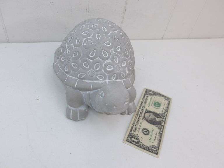 NEW Cement Garden Turtle Statue! (15B)