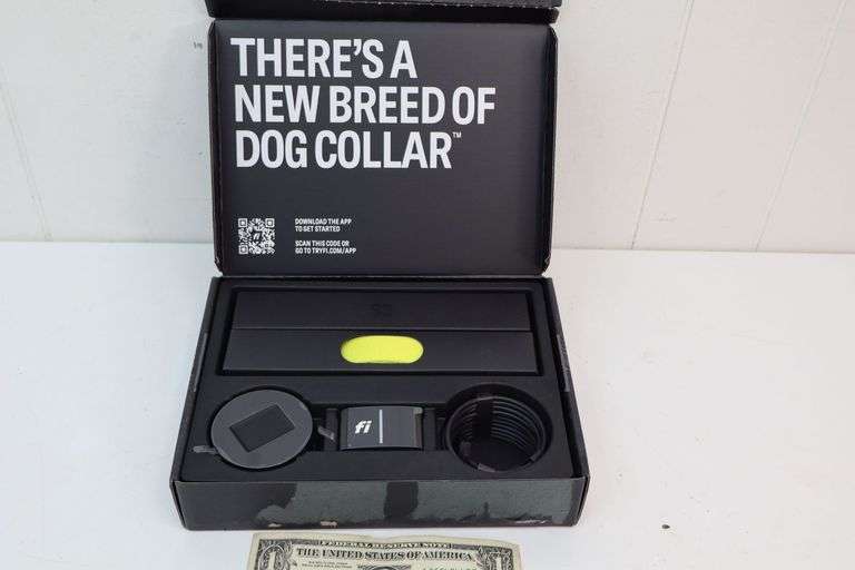 $ NEW Fi Series 3 Smart Tracking Dog Collar Set! Size Large! (12B)