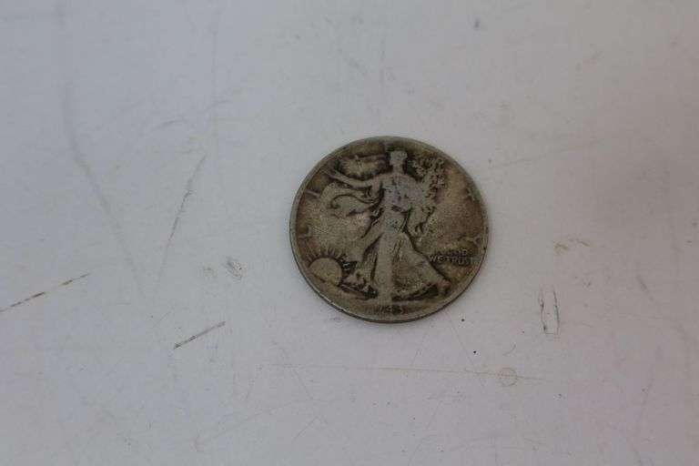 1943 Walking Liberty Half-Dollar! 90% Silver! (DC)