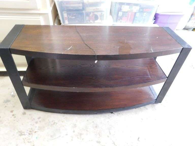 Wood / Metal Entertainment Center- Very Heavy