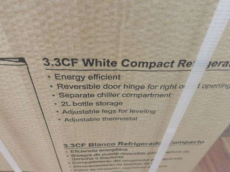 $ NEW Seasons 3.3 cu ft Mini Fridge! (RD)