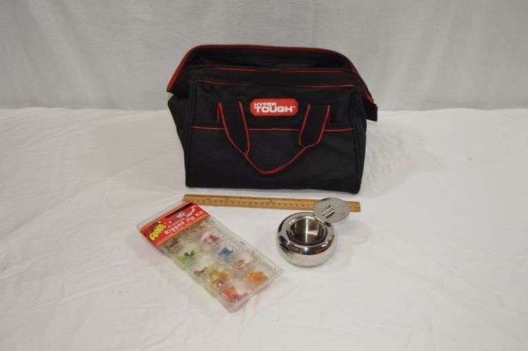 TOOL BAG, JIG KIT & PORTABLE METAL ASHTRAY
